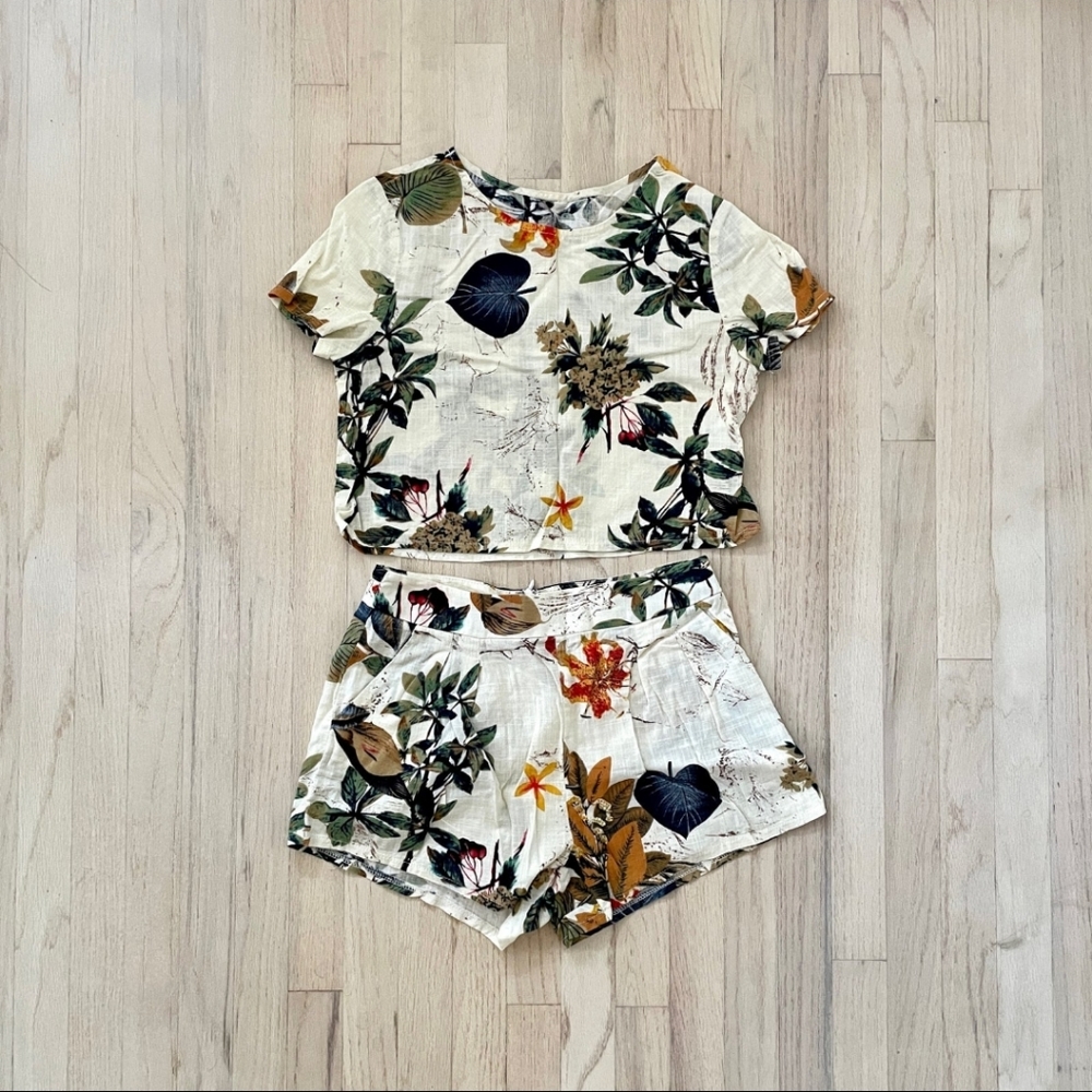 Linen like set